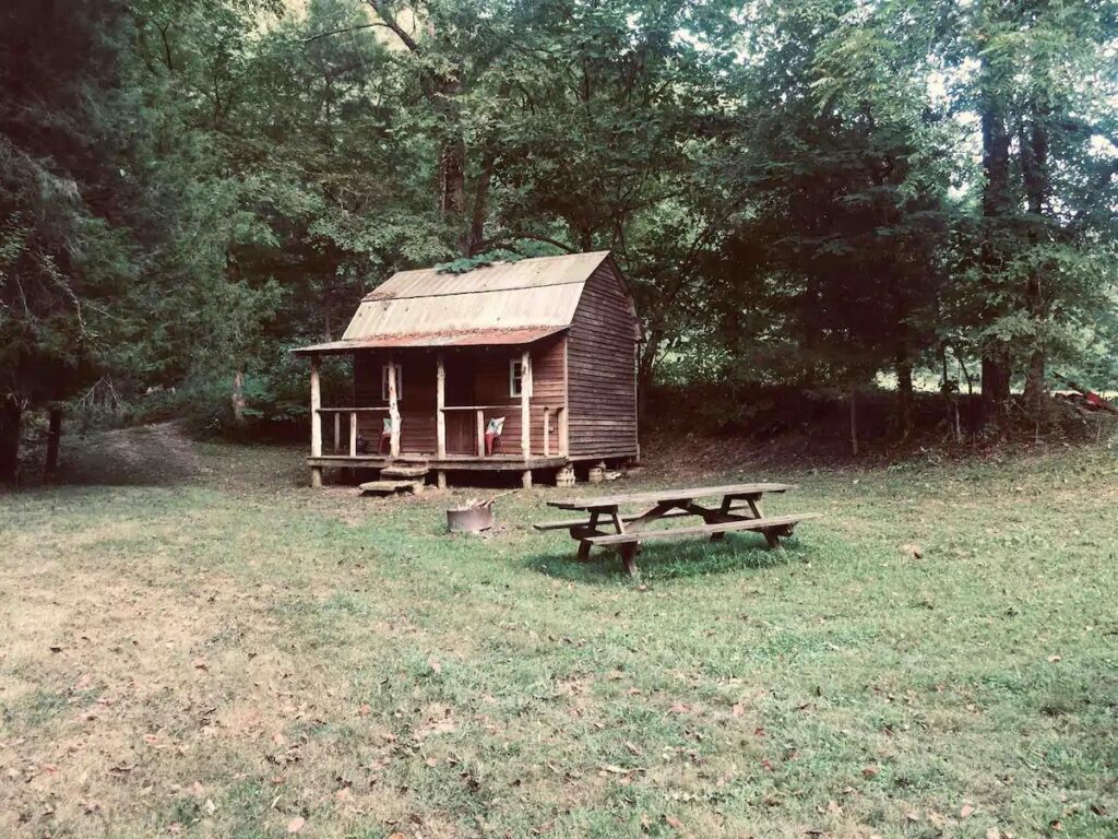 Foggy Bottom Roughing It Cabin