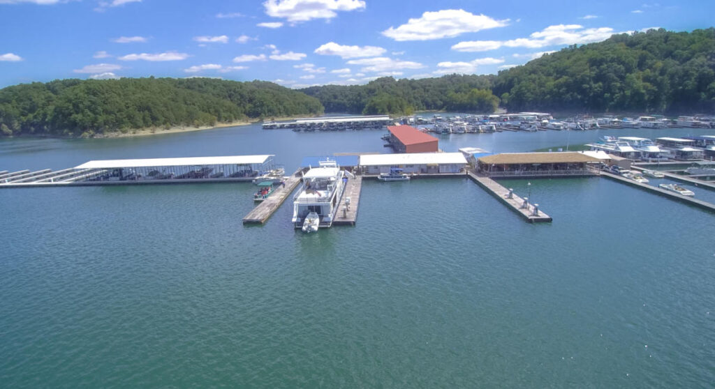 Wolf Creek Marina on Lake Cumberland