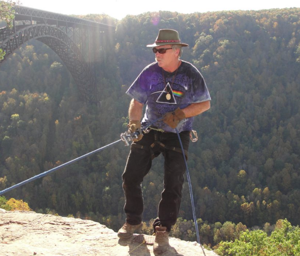 Ash Cave Rappelling