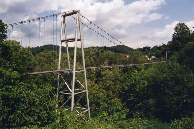 Forest and Maxine Preston Memorial Swinging Bridge