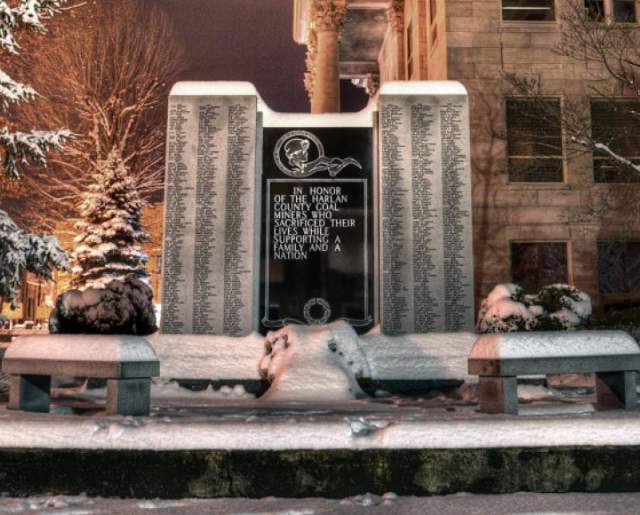 Harlan County Coal Miners Memorial Monument