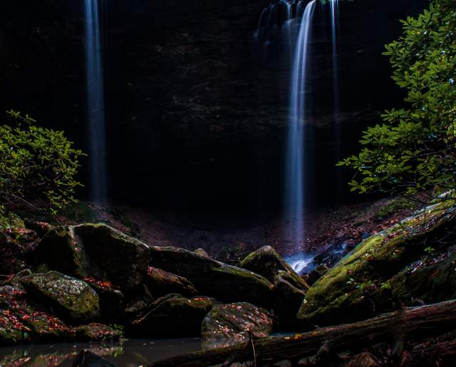 Pine Island Double Falls