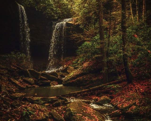 Pine Island Double Falls