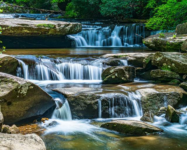 Bark Camp Creek Cascades