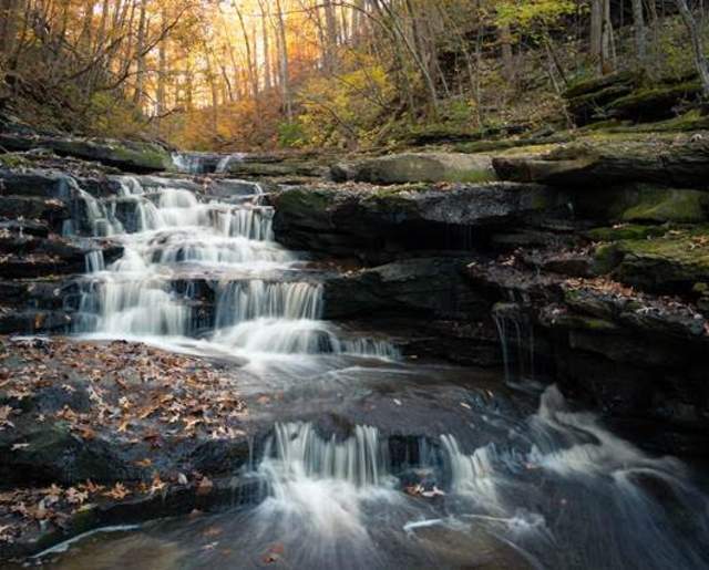 Meadow Creek Falls Cascades
